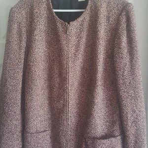 Shell/ Blazer with zipper
